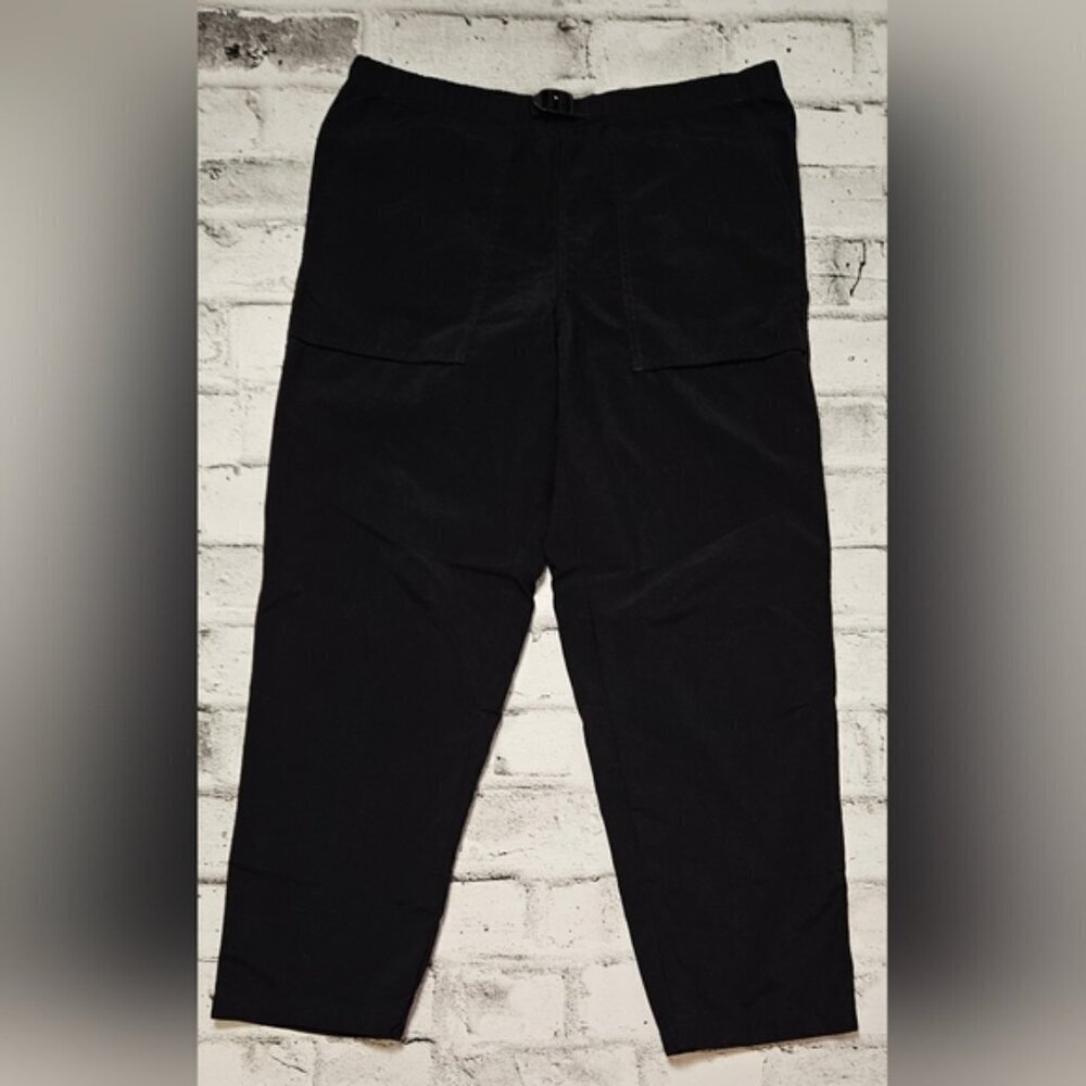 Patagonia Womens Small Black Hiking Pants Lightweight Nylon Outdoor